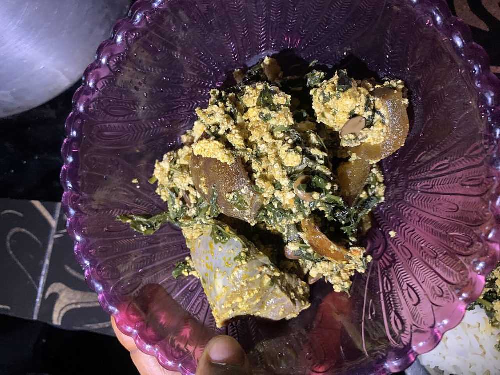 Ogbono Soup & Semo